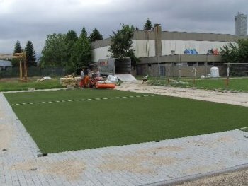 Ein Minifuballfeld fr Gaggenau vom DFB gestiftet.