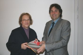 Staatssekretrin Nicolette Kressl besucht Oberbrgermeister Christof Florus im Gaggenauer Rathaus.