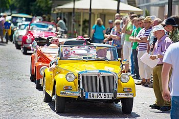 In diesem Jahr wird der Start der Baden Classic erstmals in Gaggenau auf dem Marktplatz sein. Foto: Stephan Kaminski<br />
