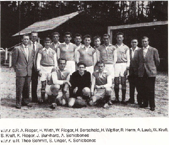 1. SVM Mannschaft im Jahre 1959