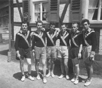 SVM Tischtennismannschaft 1955