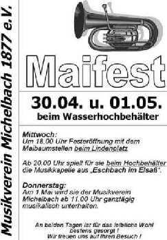 1. Mai Musikverein<br />
