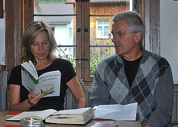 Birgit Klaus und Immo Sennewald in Michelbach