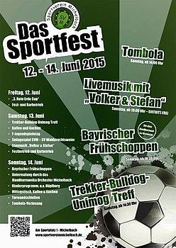 Plakat Sportfest 2015