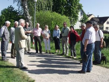 Der Arbeitskreis Tourismus Gaggenau zu Besuch in Kuppenheim.