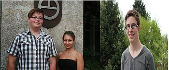 Sprechen k�nftig f�r den Jugendgemeinderat:  Maximilian Arnold, Erika Beierbach und Philipp Weiler (v.l.). Foto: StVw