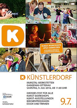 Plakat Knstlerdorf