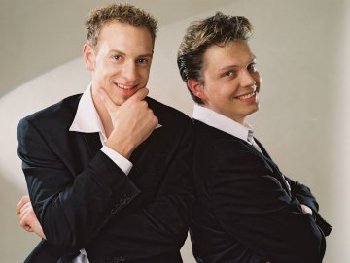 Das Duo Stonkel mit Matthias Winkel und Bjrn Stolle.