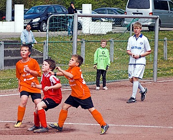 E-Jugend im Heimspiel gegen TSV Loffenau