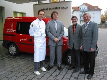 Das Oskar-Scherrer-Haus bekommt ein erdgasbetriebenes Auto fr den Dienst 