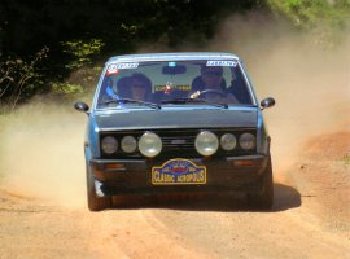 Ein FIAT der Baden Classics Rally