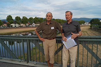 Die Stadtfhrer Frank Eisold und Peter Heidmann laden zu einer groen Tour von zirka drei Stunden durch Gaggenau ein. Foto: StVw