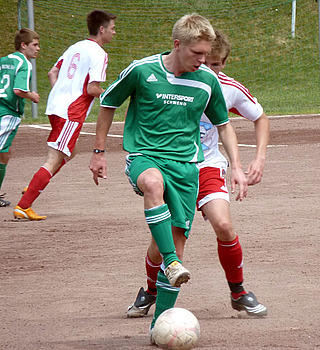 Johannes Hfflin am Ball