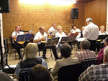 Kurkonzert der Mandolinen- und Gitarrengruppe , August 2010