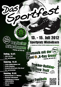 Plakat Sportfest 2012