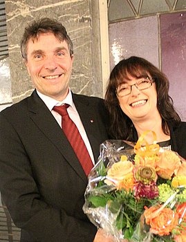 OB Christof Florus mit Gattin Jeanette