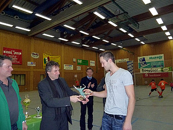 Torjger bei den 25. Mugtalmeisterschaften Moritz Rieger vom SV Michelbach