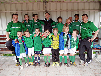 G- Jugend beim Michelbacher Spieletag am 10.05.2014