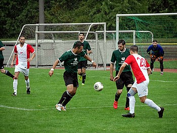 Fuballspiel SC Baden Baden - SVM am 23.08.2015