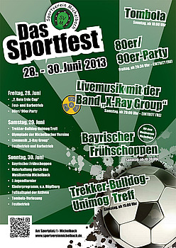 Plakat Sportfest 2013