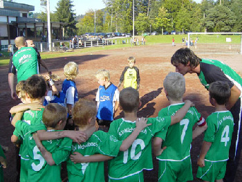 SVM F-Jugend beim eigenen Spieletag am 22.09.2007 erfolgreich