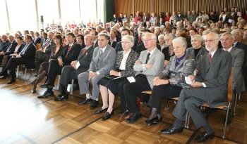 Viele Gste kamen zum Festakt anlsslich des Gaggenauer Rathaus-Jubilums in den Brgersaal.