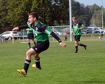 Fuballspiel FC Illingen - SVM am 29.09.2013 