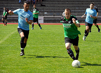 Fuballspiel beim VfB Gaggenau am 18.05.2014
