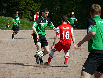 Fuballspiel gegen Selbach am 13.04.2014 