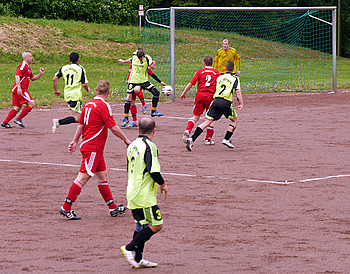 Fuballspiel SVM II - FC Illingen II am 27.04.2014