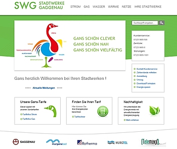 Screenshot Stadtwerke
