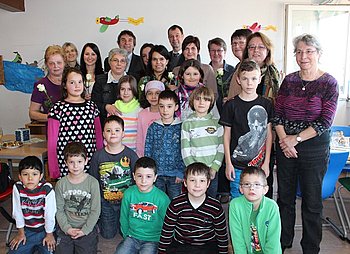 Die Hans-Thoma-Schule beherbergt k�nftig auch den st�dtischen Sch�lerhort. Foto: StVw<br />
