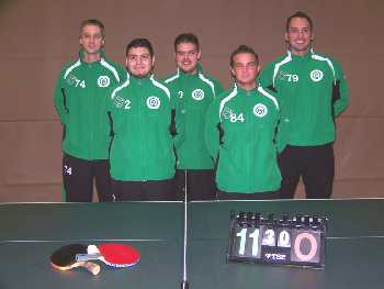SVM Tischtennismannschaft im Jahre 2007