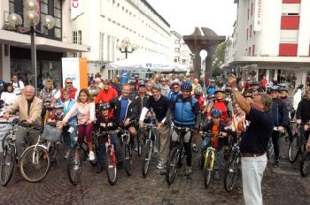 Im Jahr 2007: Viele Radler gingen bei der Tour de Gaggenau an den Start.