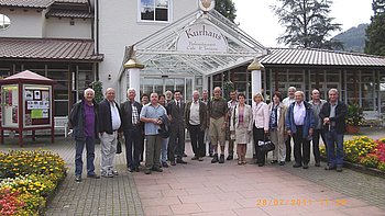 vor dem kurhaus bad herrenalb