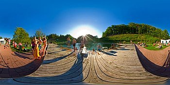 Waldseebad lockt auch als Luft-, Licht- und Sonnenbad.<br />
<br />
