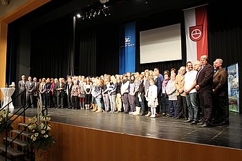 Auch beim 40. Sportlerempfang der Stadt Gaggenau standen zahlreiche Geehrte im Mittelpunkt. Foto: StVw