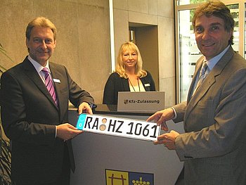 Neue Kfz-Zulassungsstelle des Landkreises im Gaggenauer Rathaus