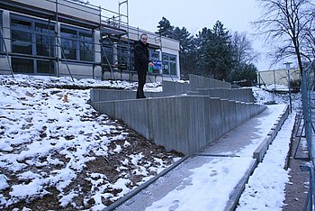 Kita am Wiesenweg kurz vor Fertigstellung