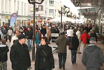 Die Leistungs- und Gewerbeschau im Herzen der Stadt will B�rgerschaft und Unternehmen zusammenf�hren.