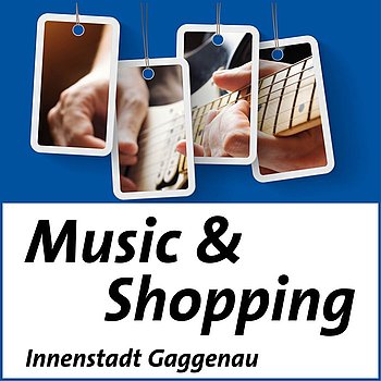 Plakat Musik & Shopping 