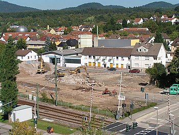 Spatenstich zum neuen Raiffeisenmarkt am 29. September 