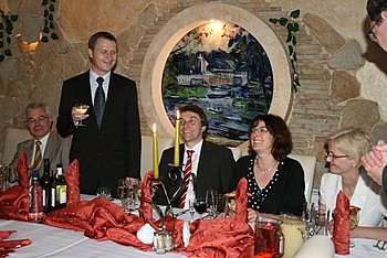 oberb�rgermeister christof florus bei seinem antrittsbesuch 2009 in sieradz