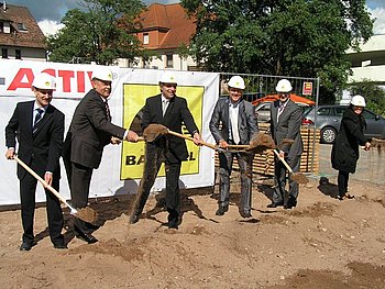 Startschuss zum entscheidenden Bauprojekt der N�rdlichen Innenstadt ist gegeben.