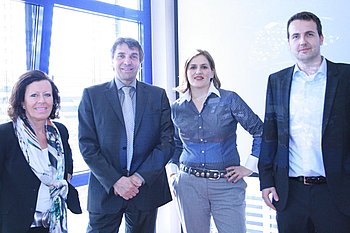 Stadtverwaltungsspitze zu Gast bei Streb Getr�nke AG