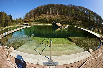 blick aufs sch�ne waldseebad