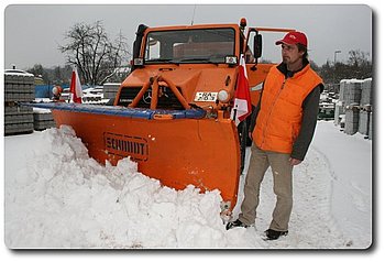 Der Winter hat die Stadt fest im Griff