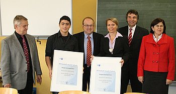 �Wirtschaft macht Schule�: Nach diesem Motto will das Rastatter Benzwerk den Gaggenauer  Werkrealsch�lern Orientierung geben. 