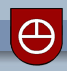 Das Logo der Stadt Gaggenau mit Link zur Startseite der Stadt Gaggenau - Das Wappen der Stadt Gaggenau zeigt in Rot einen weien Sester (ein Getreidesieb).